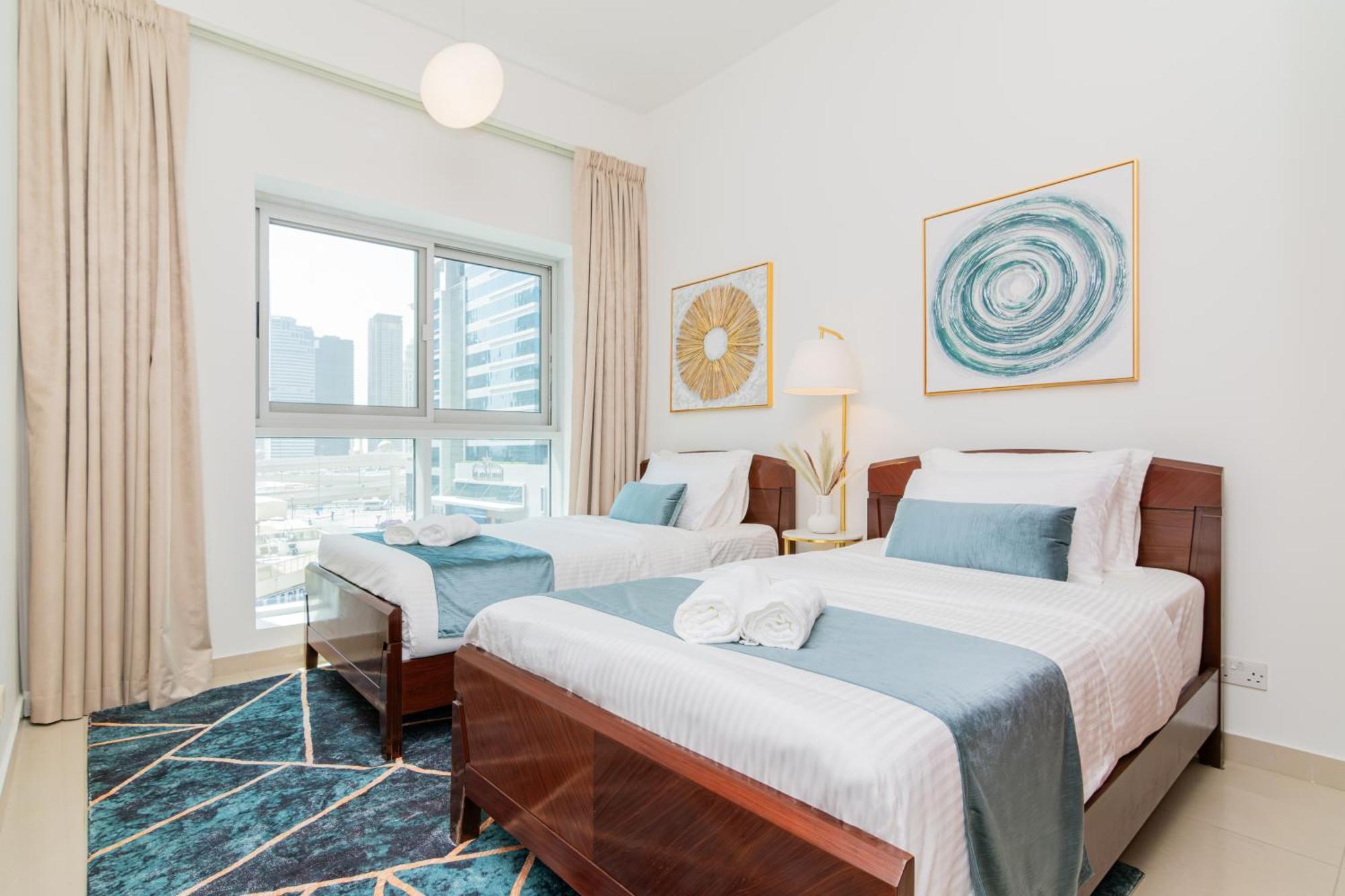Dubai Marina,Jbr -Luxurious 2 Bedroom King Suite Eksteriør billede